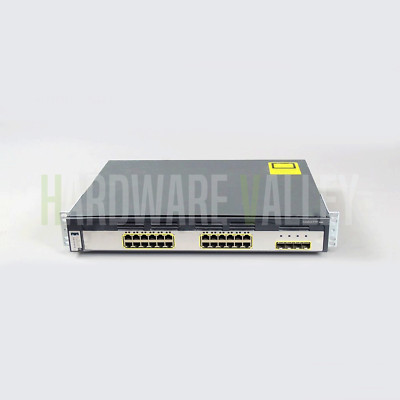 CISCO WS-C3750G-24T-S Catalyst 3750 24 10/100/1000T + IPB Image