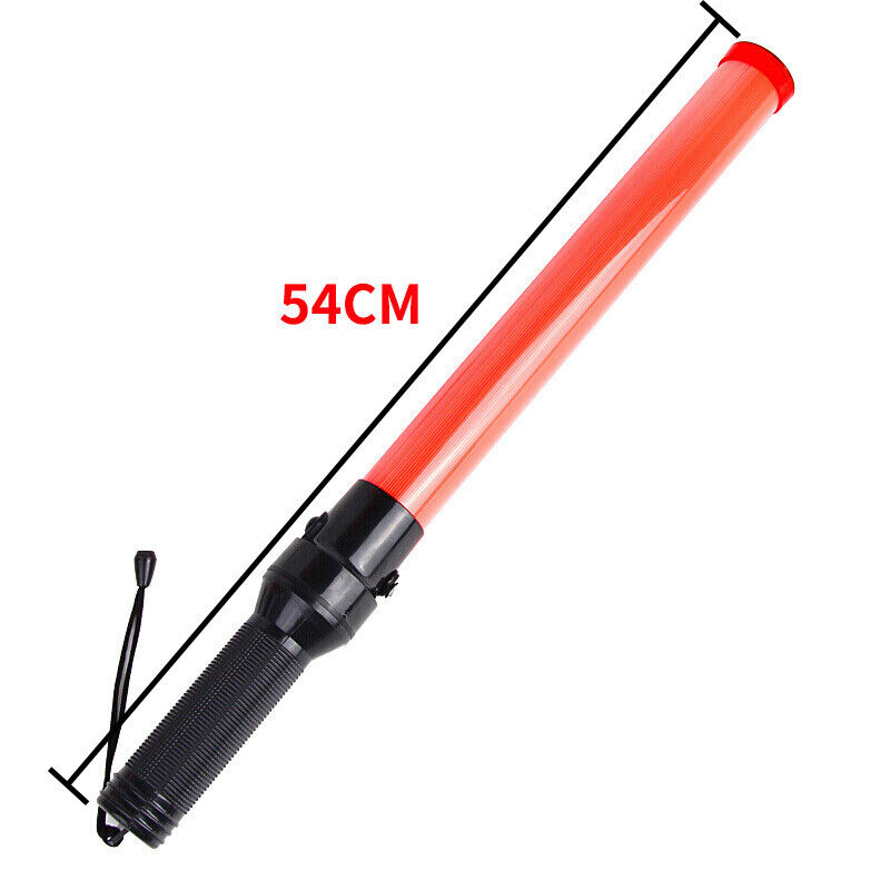 Traffic Safety Baton Light Warning LED Wand Road Control Light Police Equipment