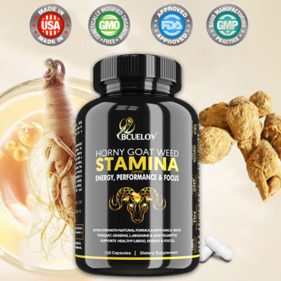 Extra Strength Testosteroe Booster for Men with Horny Goat Weed Stamina