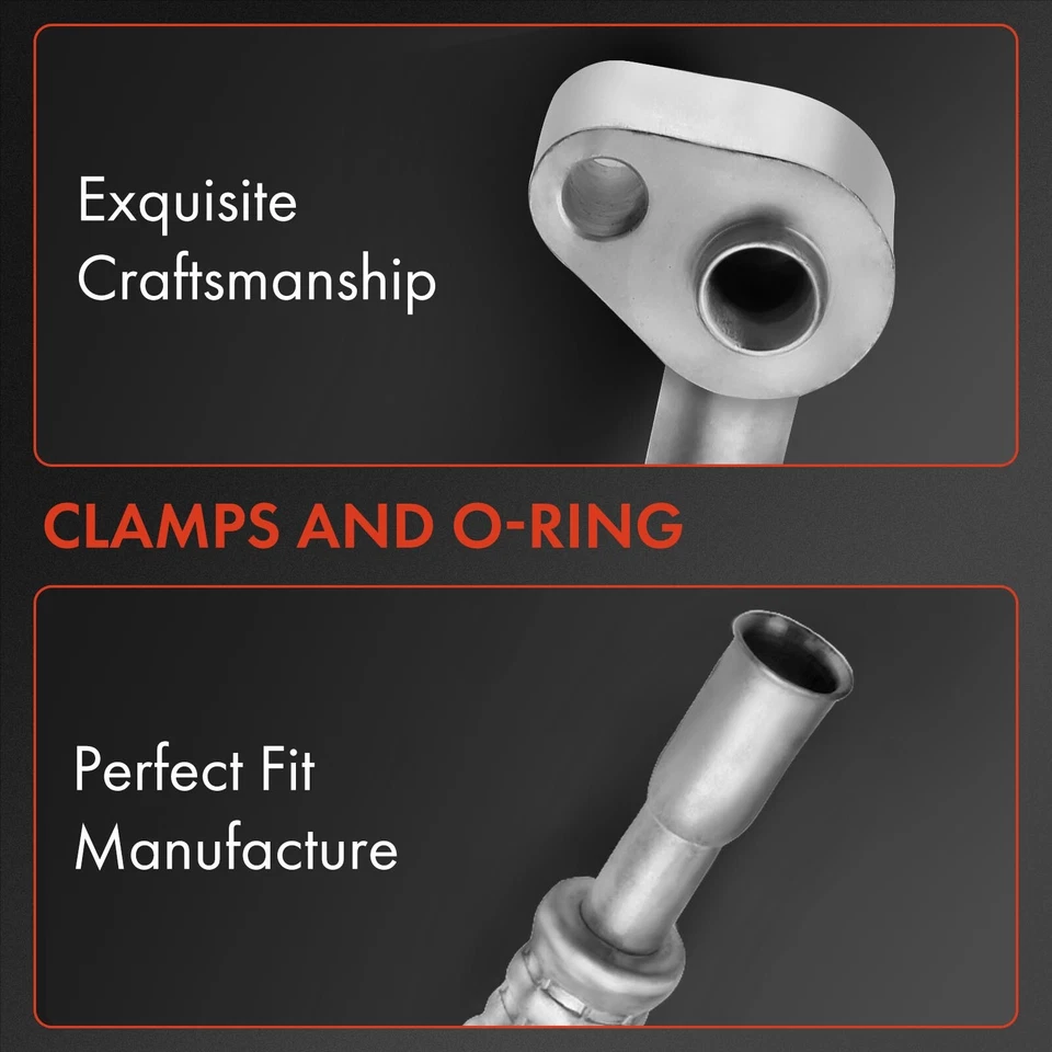 New A/C Suction Line for Hyundai Excel Scoupe Mitsubishi Precis 1990-1994 1.5L - Изображение 3 из 4