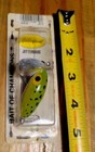 Leurre Vintage Arbogast Hustler Topwater – Grenouille Pour Brochet, Perche Et Bass (Boîte D'Origine)