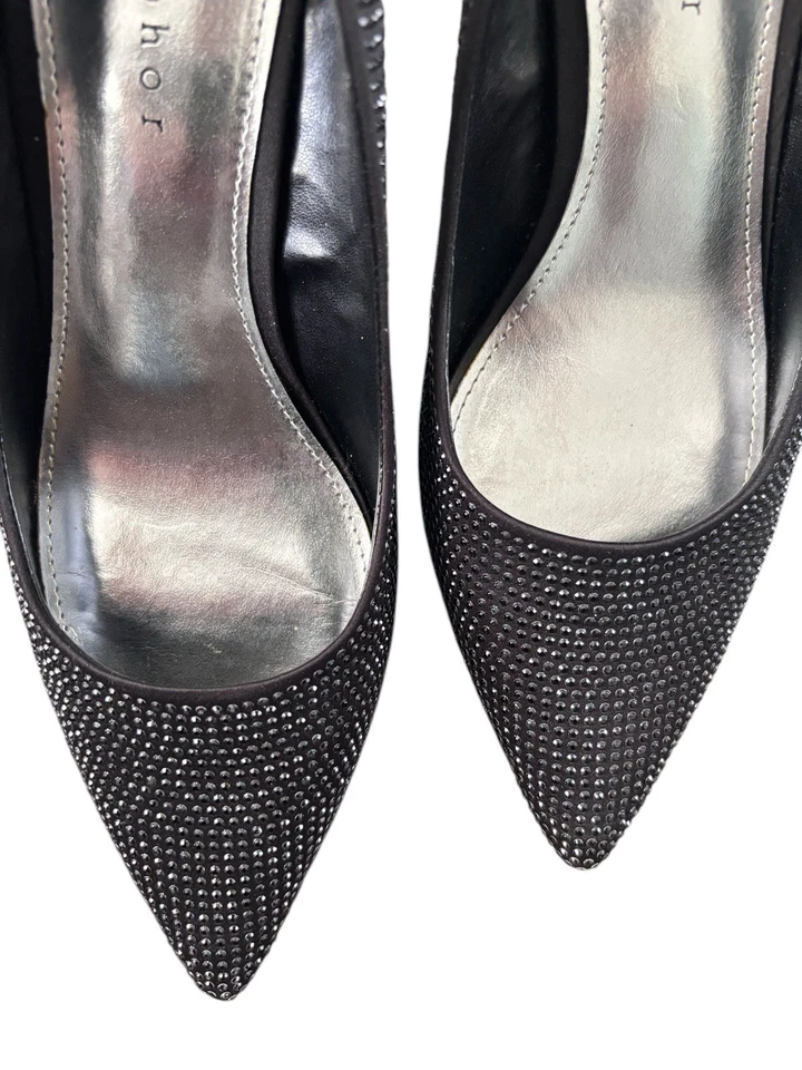 Tacones Metaphor Marilyn negros talla 8 - zapatos de salón elegantes ligeramente usados Foto 3 de 4