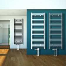 Radiatore da bagno scaldasalviette set connessione centrale a terra termosifone