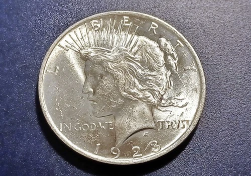 Nice BU 1923-P U.S. Peace Dollar