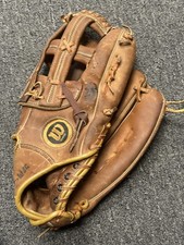 Vintage Wilson A9881 Grip Tite Pocket 777 Softball Glove RHT Leather Taiwan