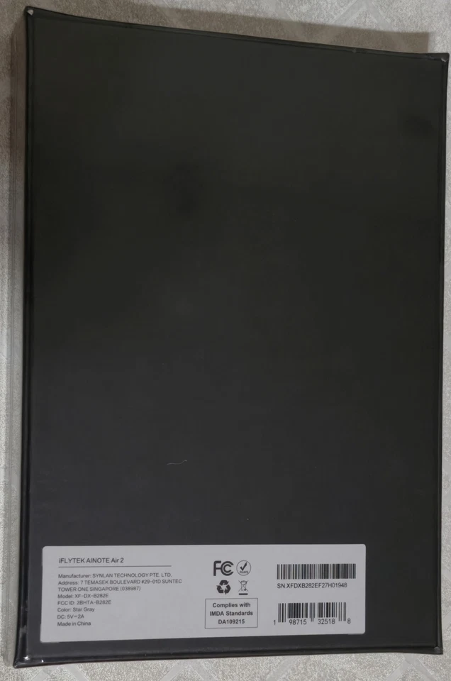 iFLYTEK AINOTE Air 2 Air2 8,2 pulgadas AI tableta para tomar notas papel de escritura cuaderno Foto 2 de 4