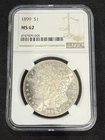 1899 Morgan Silver Dollar NGC MS-62