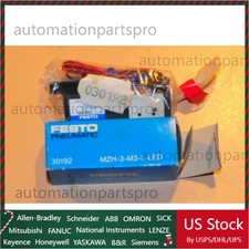 US FREE TAX New Festo MZH-3-M3-L-LED, 30192 Pneumatic Valve 30192 MZH-3-M3-L-LED