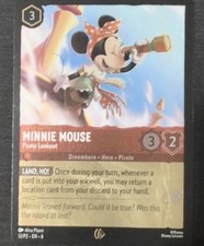 Minnie Mouse - Pirate Lookout 12/P2 Disney Lorcana Promo Cards Foil