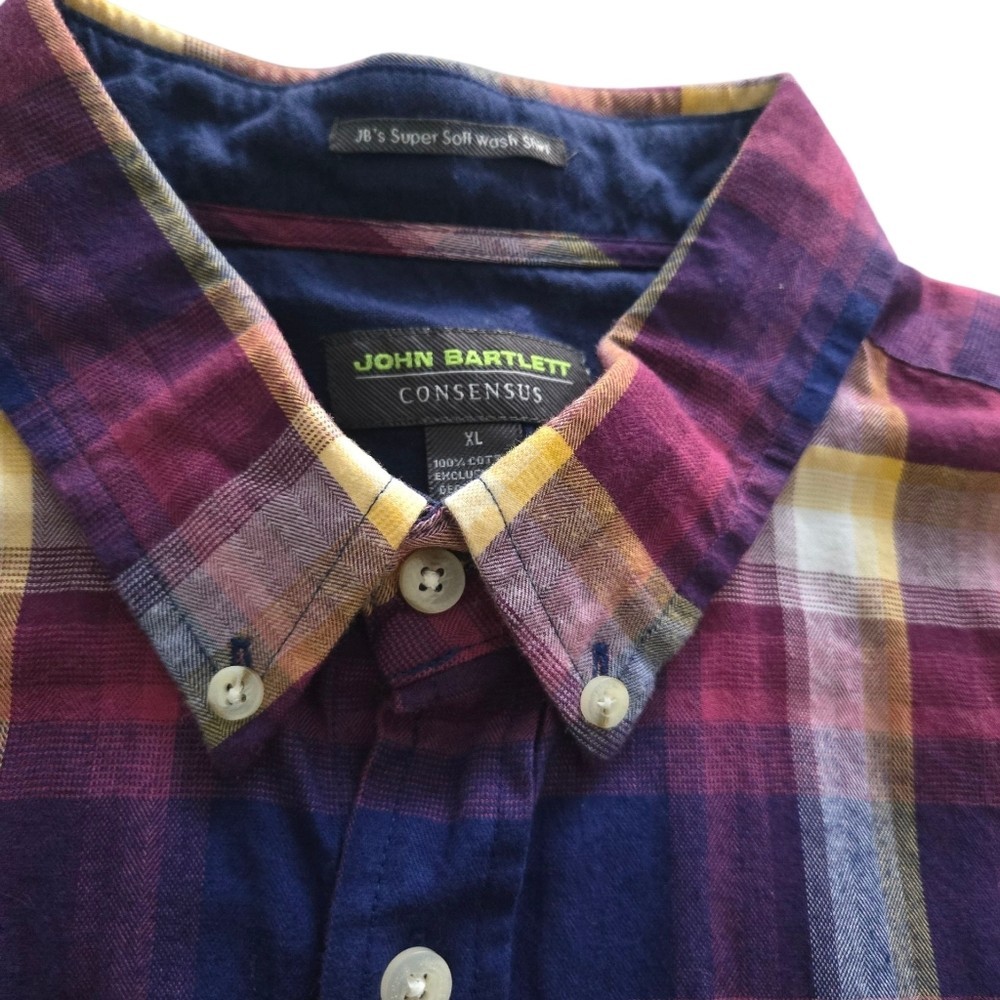 John Bartlett Consensus Super Soft Wash Men's Pla… - image 2