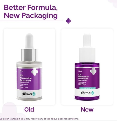 The Derma Co 10% Niacinamide Face Serum For Acne Marks & Acne Prone Skin 30ml - 第 4/9 張圖片