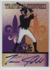 2012 Leaf Valiant Purple 16/25 Travis Jankowski #VA-TJ1 Auto k3y