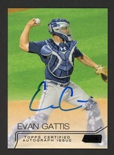 2015 Stadium Club EVAN GATTIS Atlanta Braves AUTO 30/50