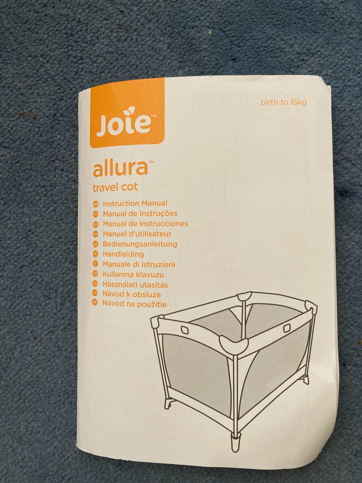 Lettino da viaggio Joie Allura con culla - Nero - Ottime condizioni (usato pochissimo!) foto 3