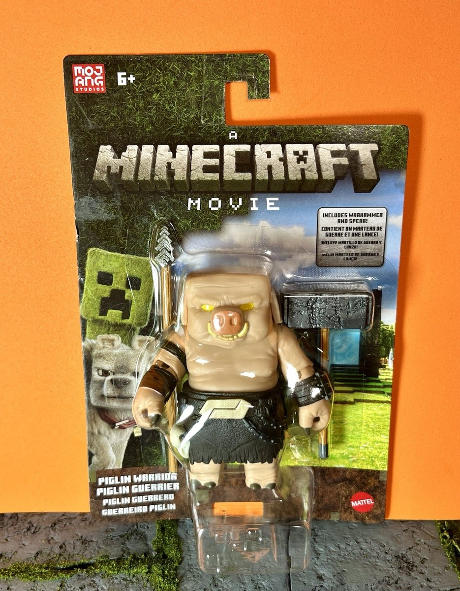 A Minecraft Movie 5” Piglin Warrior フィギュア From Well-Crafted
