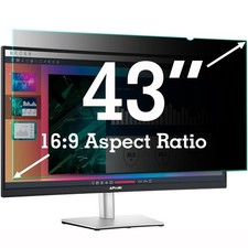 43 Inch Privacy Screen Filter for Widescreen 16:9 TV Monitor Privacy Shield...
