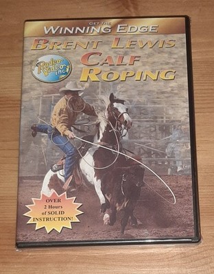 Brent Lewis Calf Roping (DVD, 2005, BRAND NEW) Get the Winning Edge, Rodeo Video