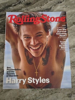 September 2019 Rolling Stone Magazine 1331 Pop Rock Music Harry Styles Cover