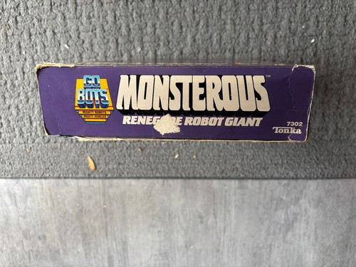 GoBots MONSTEROUS Renegade Robot Giant 6 Fahrzeuge Tonka #7302 mit Box 1986 Japan - Bild 20 von 21
