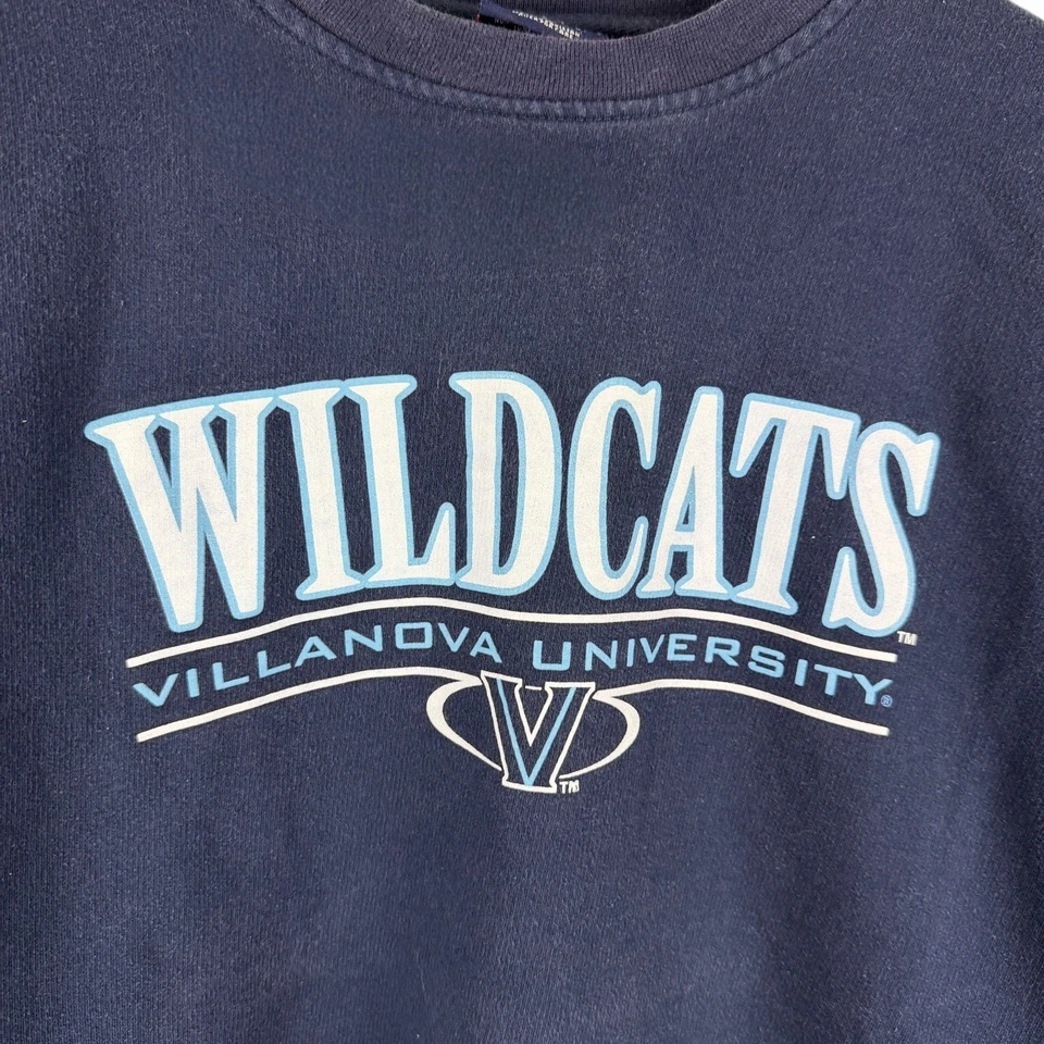 Vintage 2000s Pro Player Villanova Wildcats College Pullover Sweatshirt Size XL - Image 2 of 4