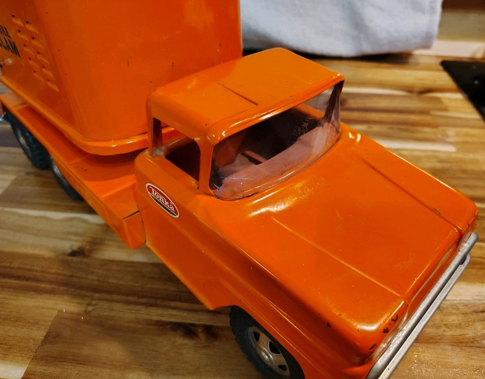 复古 20 世纪 60 年代 Tonka Mobile Clam 起重机-形状很好 — 第 4/4 张图片