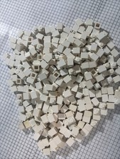 300 Piece Lego 1x1 Bricks White 3005 no Modified 