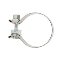 Exhaust Band Seal Clamps Rustproof Muffler Clamp High Hardness For Downpipe