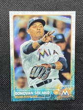 2015 Topps Update Donovan Solano Miami Marlins #US390