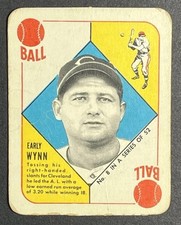 1951 Topps Red Back Early Wynn #8 GD Cleveland Indians HOF