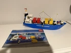 LEGO 4030 Container Ship Boat Vintage 99% Complete W/ Manual No Box Retired Set