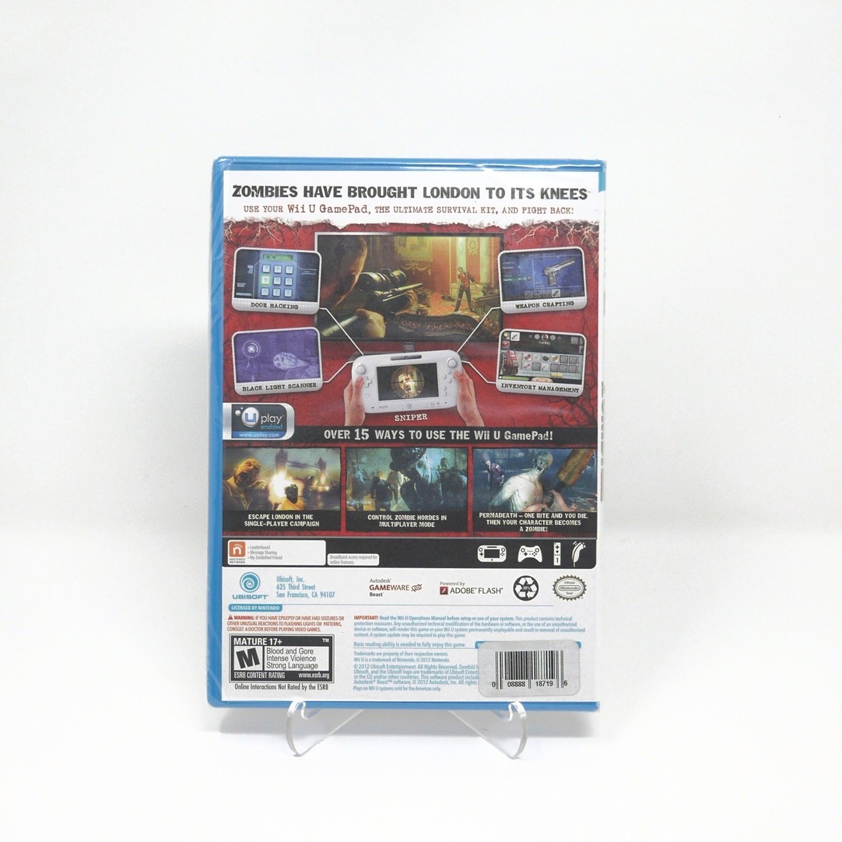 ZombiU (Nintendo Wii U, 2012) for sale online | eBay