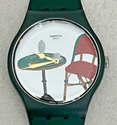 Swatch Special   Swatch x Café De Flore For Not In Paris - SUOZ347 - 2022 - New