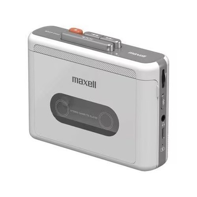 Maxell MXCP-P100WH Portable Cassette Player White Bluetooth USB-C