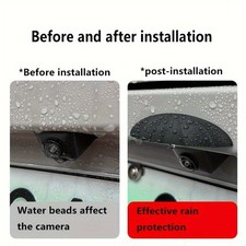 Scratch-resistant Lightweight UV-protected Universal Car Rear Camera Rain Shield