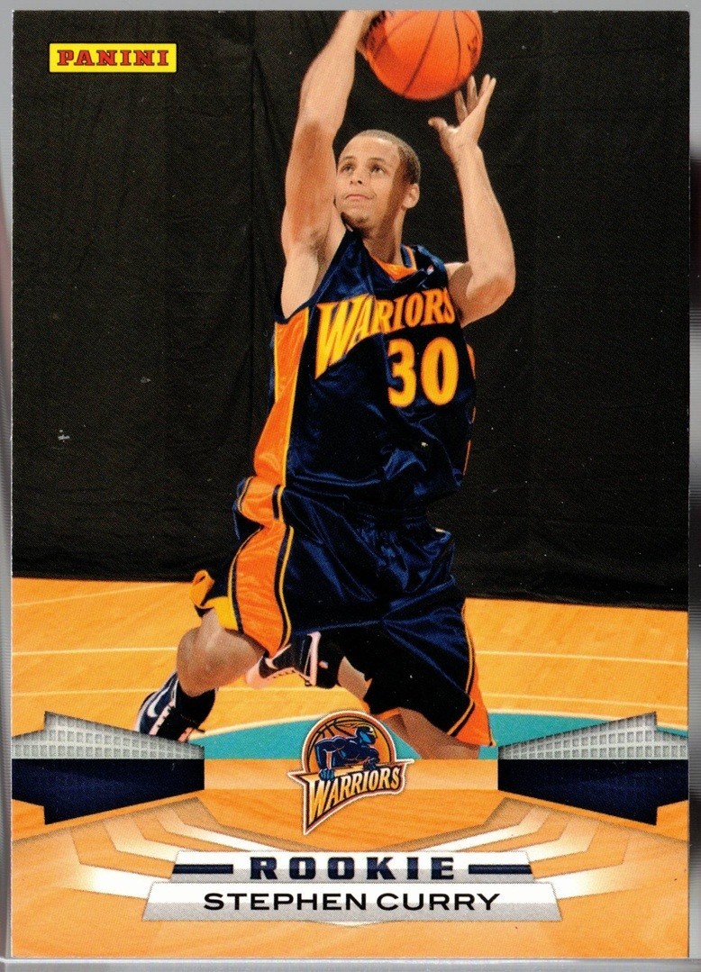 2009-10 Panini GLOSSY Basketball #357 Stephen (Steph) Curry Rookie Card RC