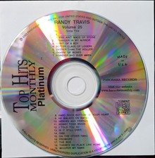 25 RANDY TRAVIS TOP HITS MONTHLY  KARAOKE CDG LOT MAIL