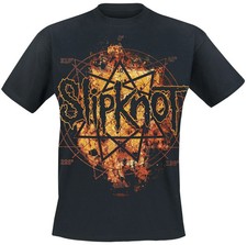 Slipknot T-Shirt Herren Radio Fires schwarz Band-Merch, Bands, Horror