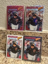 2026 Topps Heritage Bo Naylor SP BASE, DARK GRAY, PINK & SILVER SPARKLE #256 
