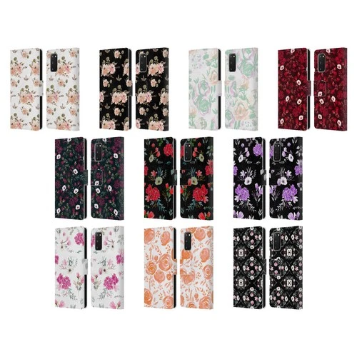 ANIS ILLUSTRATION MODÈLE FLEUR 4 ÉTUI COQUE EN CUIR POUR SAMSUNG TÉLÉPHONES 1