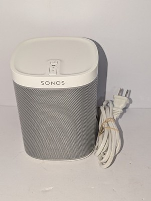 Sonos PLAY:1 Compact Wireless WiFi Speaker - White w/cord Tested/Works