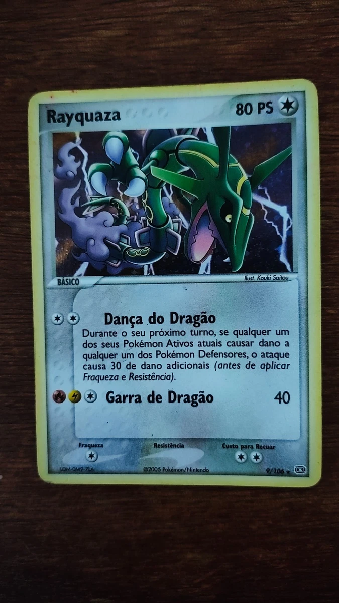 Rayquaza Pokémon TCG EX Emerald Individual Collectible Card Game