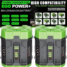 For EGO Power+ 56V 5Ah / 9.6Ah / 12Ah Lithium-ion Battery BA5600T BA2800T BA2240