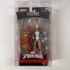 Hasbro Marvel's White Rabbit Spider-Man Marvel Legends 6  Demogoblin BAF Flame
