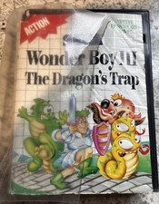 Original SEGA Master System Wonder Boy III Box & Game (No Manual) *Untested*