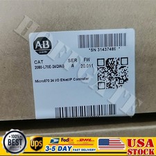 Allen-Bradley Micro870 2080-L70E-24QWB Ethernet I/P Controller US Free Tax