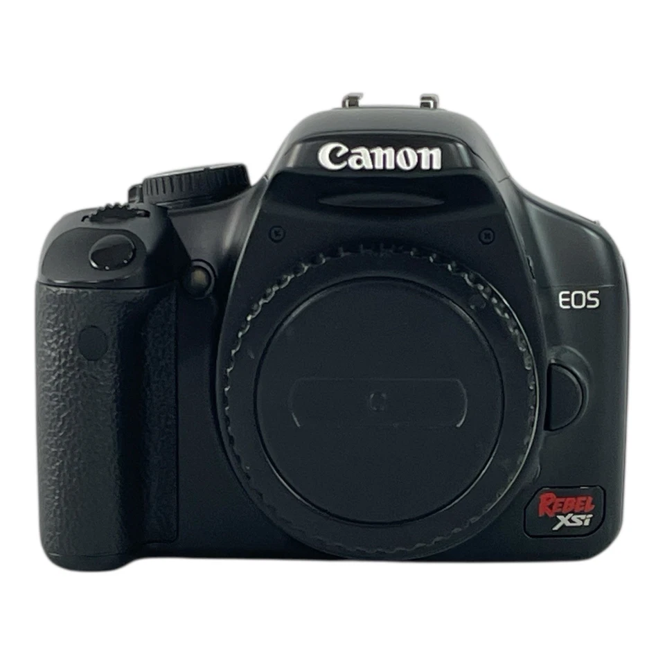 Canon EOS Rebel XSi 12.2MP Digital SLR DSLR Camera (Body Only) - Image 2 of 4