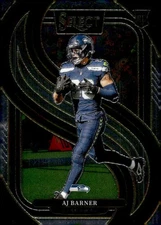 AJ BARNER RC 2024 Panini Select Base #103 ROOKIE Seahawks Premier Leve ID:145073