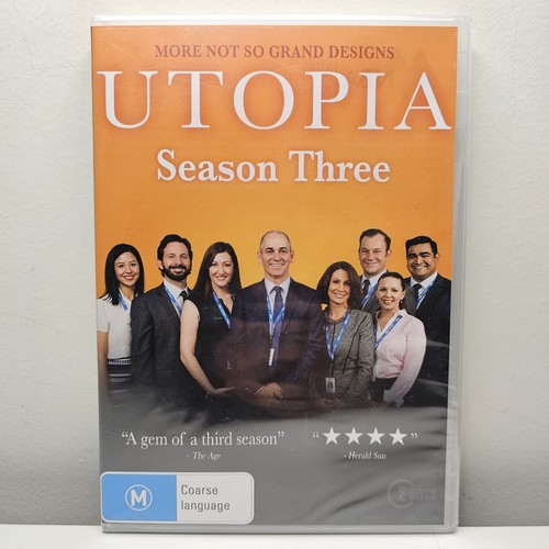 Utopia TV Series Seasons 1-3 DVD 1 2 3 PAL 6 Discs Region 4 - Brand New & Sealed - Picture 8 of 11