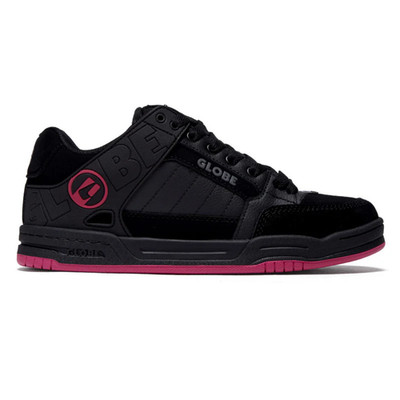 Globe Men's Tilt Skate Shoes Black/Black/Pink