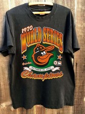 BALTIMORE ORIOLES baseball 1970 champions black color shirt all size VK11507